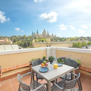Rius - & Private Terrace Penthouse Next To The Fair Appartement Barcelone